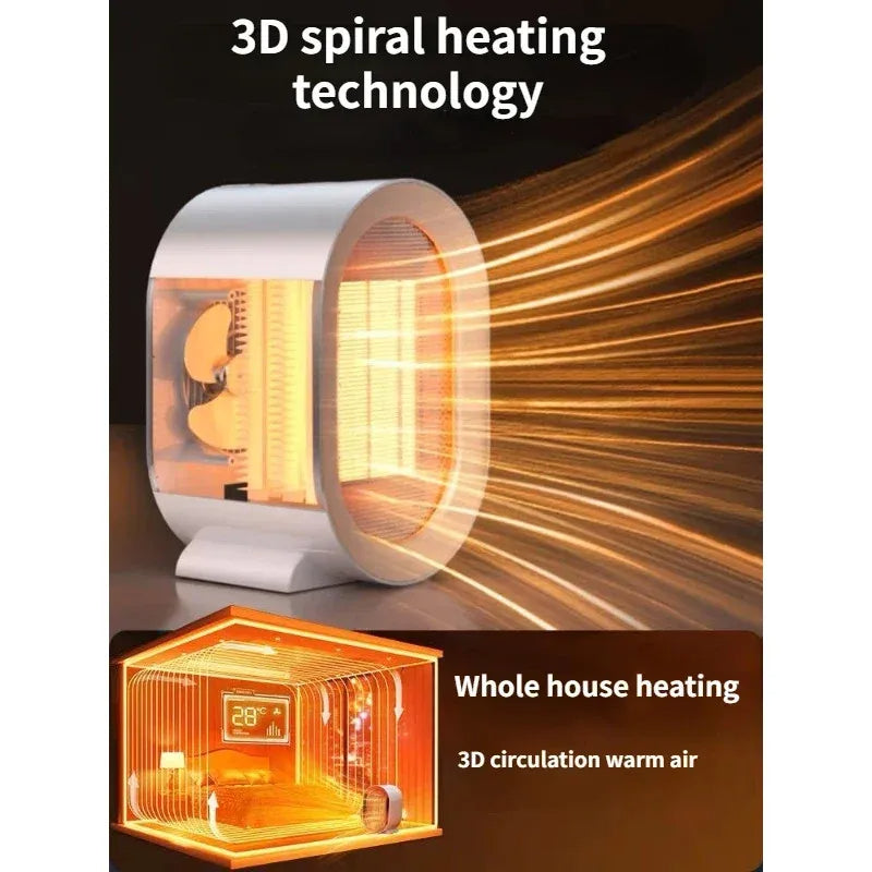 Electric Fan Heater 1200W